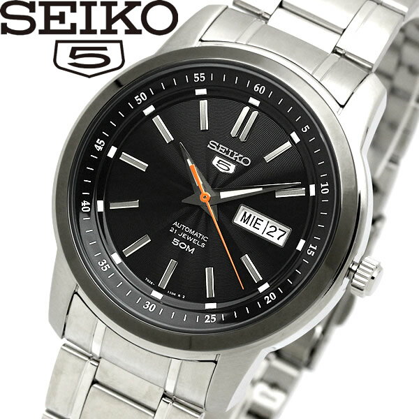 【送料無料】seiko セイコー 5 ファイブ 腕時計 ウォッチ メンズ 自動巻き 5気圧防水 バックスケルトン デイトカレンダー snkm89k1