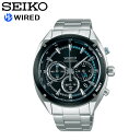 ワイアード 腕時計（メンズ） 【送料無料】seiko WIRED セイコー ワイアード 腕時計 ウォッチ メンズ 男性用 クオーツ 10気圧防水 ソリディティ agaw443