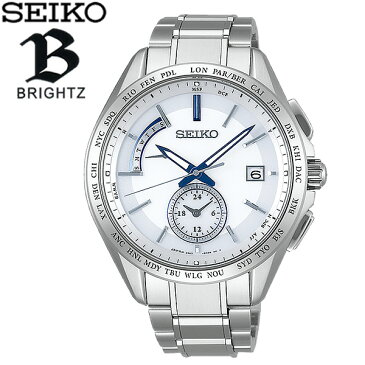 【送料無料】SEIKO BRIGHTZ セイコー ブライツ 腕時計 ウォッチ メンズ 男性用 ソーラー電波 10気圧防水 saga229