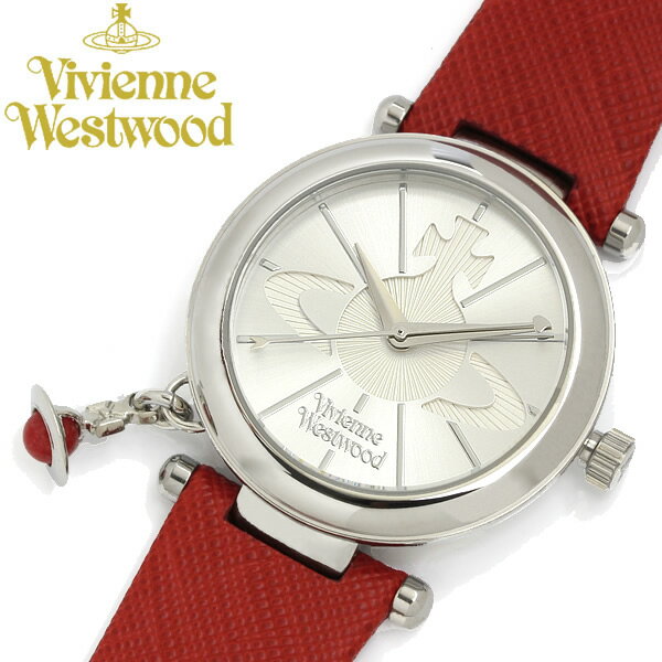 【正規ショッパー付き】【Vivienne Westwood】 ヴィヴィアンウエストウッド 腕時計 オーブチャーム付き ORB POP オーブ VV006-SSRD ブランド レディース ウォッチ