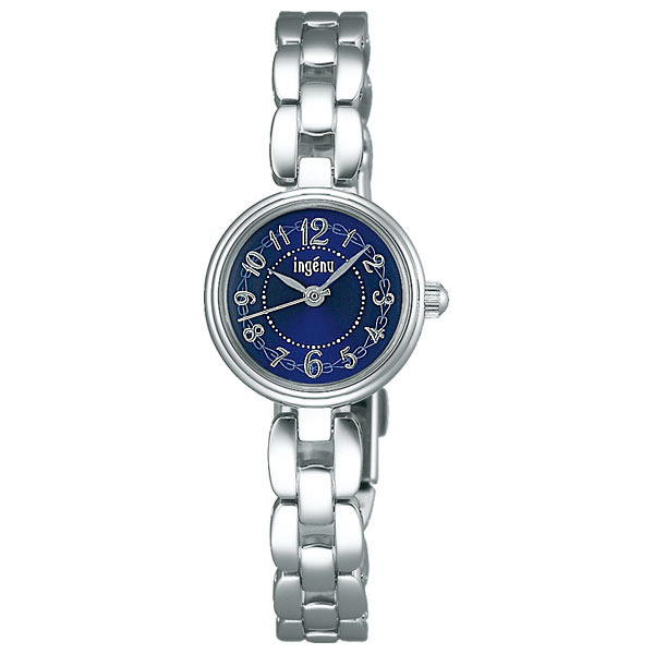 SEIKO ALBA セイコー アルバ アンジェーヌ クオーツ ブレスレット調 腕時計 5気圧防水 ステンレス カーブ無機ガラス シンプル 華奢 アクセサリー AHJK438