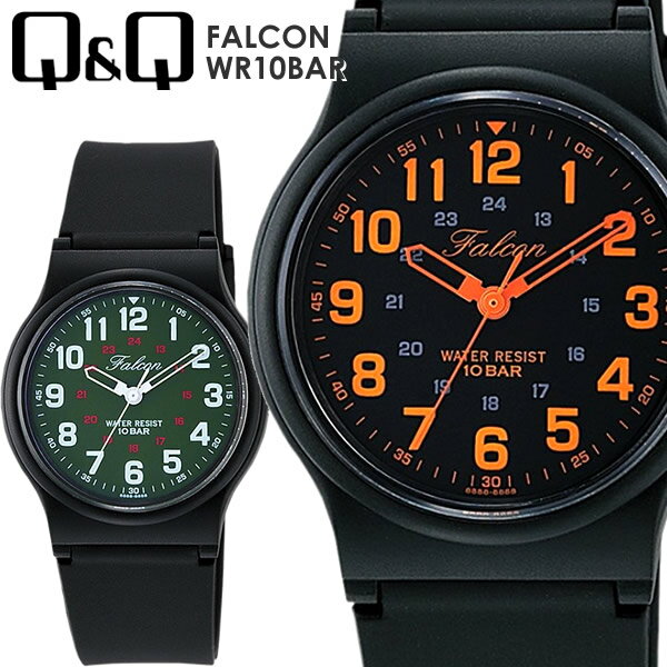 CITIZEN シチズン Q&Q カラフルウォッチ チープシチズン 腕時計 10気圧防水 ラバー レディース キッズ 子供 ミリタリー FALCON ファルコン VP46 QQ027 CITIZEN シチズン Q&Q カラフルウォッチ チープシチズン 腕時計 10気圧防水 ラバー レディース キッズ 子供 ミリタリー FALCON ファルコン VP46 QQ027