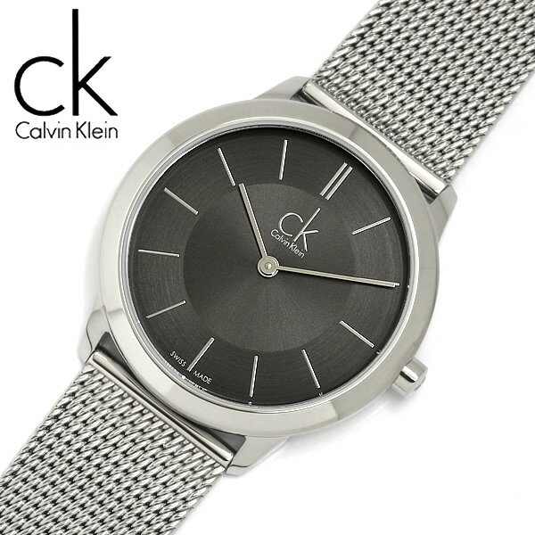 【送料無料】【Calvin Klein】【カルバンクライン】 ミニマル 腕時計 レディース 34mm K3M22124