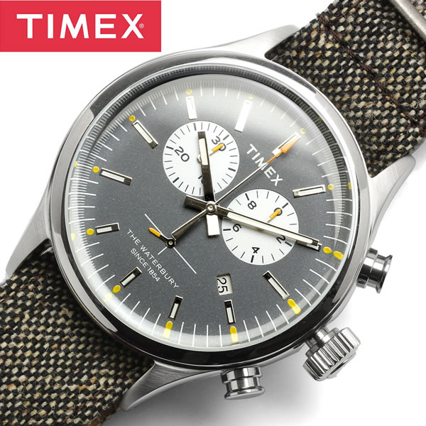 爆買い Timex タイメックス 腕時計 Waterbury クロノグラフ メンズ ナイロン ナトーベルト 人気 ウォッチ ギフト プレゼント Abt009 あす楽対応 Njsoftlab Com
