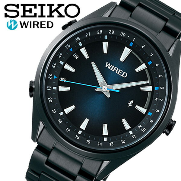 ワイアード 腕時計（メンズ） SEIKO セイコー WIRED ワイアード TYOKO SORA 腕時計 メンズ Bluetooth Time connect スマホ 時刻修正 AGAB413