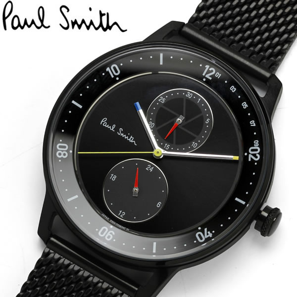 ポールスミス 腕時計 メンズ ウォッチ Church Street チャーチ・ストリート カレンダー クオーツ ブラック ブランド プレゼント ギフト Paul Smith BH2-049-51