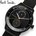 ポールスミス 腕時計 メンズ ウォッチ Church Street チャーチ ストリート カレンダー クオーツ ブラック ブランド プレゼント ギフト Paul Smith BH2-049-51