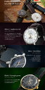 【GRANDEUR PLUS＋】 グランドールプラス 革工房パーリィ クラシックレザー 革 腕時計 メンズ クオーツ 男性用 プレゼント GRP014 3
