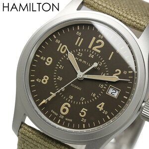 【楽天スーパーSALE】HAMILTON ハミルトン 腕時計 Khaki Field カーキ フィールド ウォッチ メンズ クォーツ アナログ 日常生活防水 ミリタリー シンプル レザー ファッション 38mm ギフト プレゼント お祝い ブランド h68201993