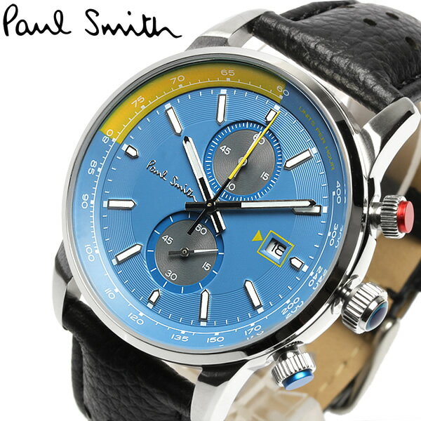 ポールスミス 腕時計 ポールスミス Paul Smith 腕時計 メンズ クロノグラフ 革ベルト 本革レザーベルト クラシック ブランド 人気 ウォッチ ギフト プレゼント PS0110020