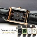 Salvatore Marra サルバトーレマーラ 腕時計 メンズ レディース ユニセックス 男女兼用 革ベルト ブランド 人気　レ…