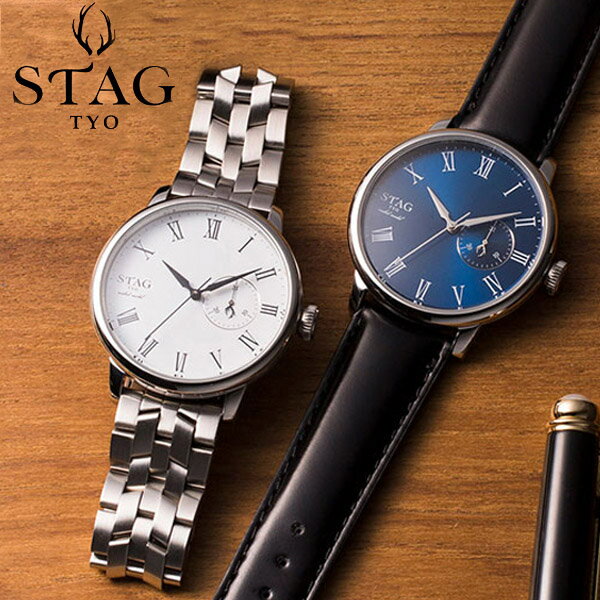 樂天商城 - 【STAG】 スタッグ TYO 腕時計 メンズ ウォッチ ステンレス 松坂レザー 付属 クロノグラフ 男性用 STG020