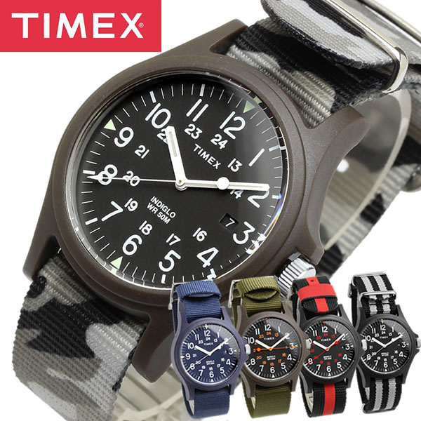 タイメックス 腕時計（メンズ） TIMEX タイメックス 腕時計 メンズ ナイロン NATO ナトーベルト ブランド アウトドア ミリタリー 人気 ウォッチ ギフト プレゼント