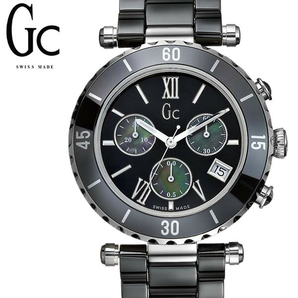 【マラソンセール】【半額 50 OFF】【国内正規品】GC Guess Collection ジーシー ゲスコレクション 腕時計 Diver Chic クロノグラフ I43001M2S クォーツ メンズ ブランド スイス製 ウォッチ 高級感 ギフト