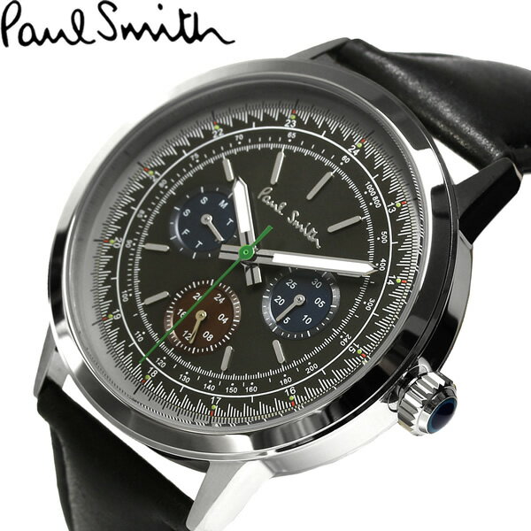 楽天CAMERON【楽天スーパーSALE】ポールスミス Paul Smith 腕時計 メンズ 革ベルト Precision 42mm レザー クラシック ブランド 人気 ウォッチ ギフト プレゼント P10001