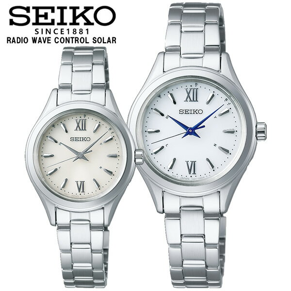 SEIKO セイコー 腕時計 レディース セレクション RADIO WAVE CONTROL SOLAR 電波ソーラー 耐磁 ローマ 就活 おしゃれ ブランド SWFH109 SWFH111
