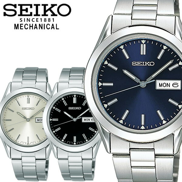 SEIKO セイコー メンズ 腕時計 セレクション クオーツ ブラック ブルー 時計 SCDC037 ...