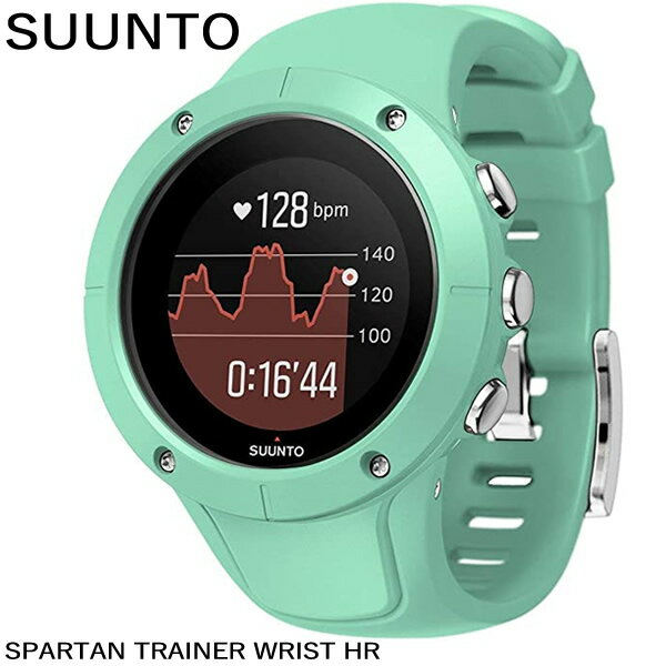 【訳あり・スリーブなし】SUUNTO スント 腕時計 時計 GPS スポーツウォッチ 防水 充電式 心拍計測 スパルタン トレーナー リストHR グリーン オーシャン SS022670000