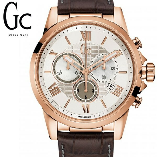 ゲス 【国内正規品】GC Guess Collection ジーシー ゲスコレクション 腕時計 エスクァイア クロノグラフ Y08006G1 クォーツ メンズ ブランド スイス製 ウォッチ 高級感 ギフト