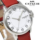 コーチ COACH 腕時計 レディース ウォッチ ARDEN アーデン レザー レッド プレゼント 14503618