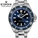 EDOX GhbNX Neptunian lv`[ rv Y _Co[YEHb` j 100Ch 1000mh  44mm u[ Mtg uh 80120-3bum-buf