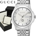 グッチ 腕時計 メンズ 時計 GUCCI Gタイムレス 40mm ホワイト シルバー スイス製 ブランド 人気 ウォッチ ギフト YA1264174