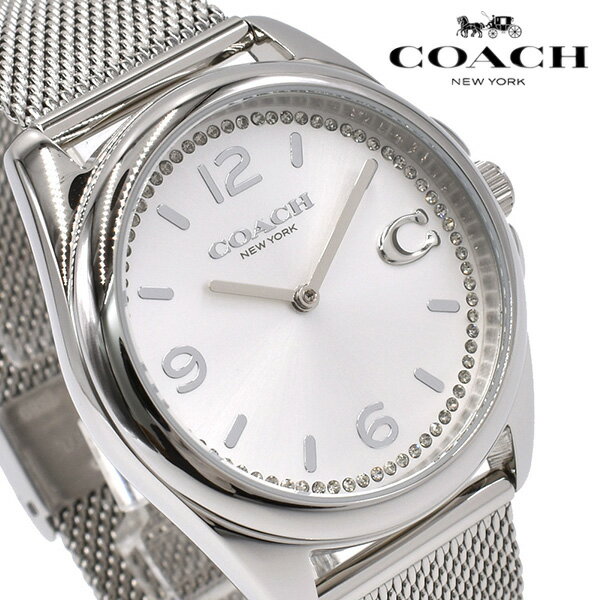 COACH コーチ 腕時計 レディース グレイソン Greyson ステンレスベルト ブランド 時計 人気 シルバー 14504146