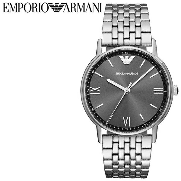 【訳あり特価・箱 取説なし】アルマーニ 腕時計 メンズ ステンレス ブランド 人気 シルバー グレー ビジネス ギフト エンポリオ アルマーニ EMPORIO ARMANI AR11086