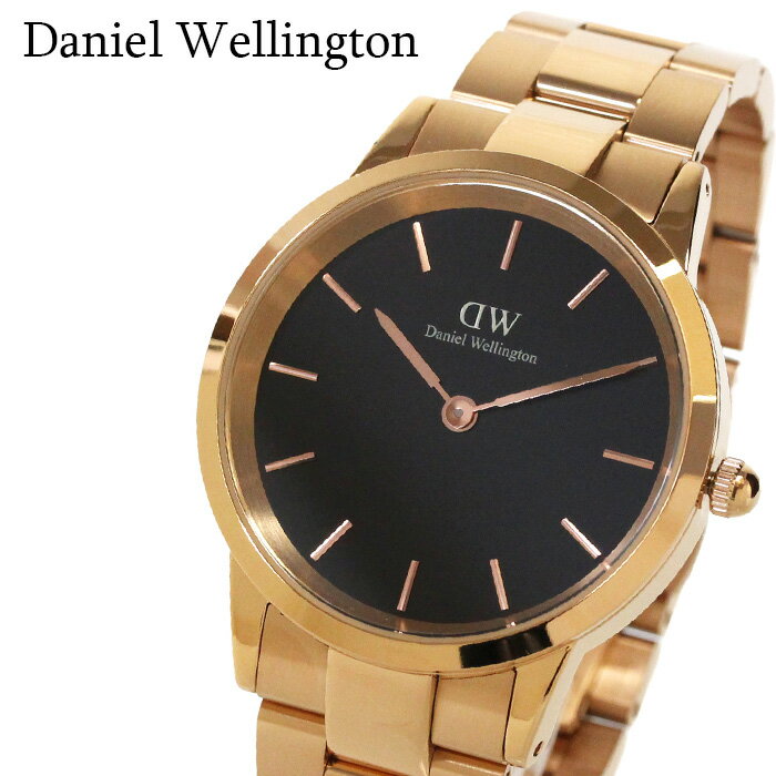 FRANCK MULLER - Daniel Wellington ダニエルウェリントン 腕時計 メンズ ウォッチ ICONIC LINK 40mm ブランド アイコニック ローズゴールド ブラック ステンレス DW00600344