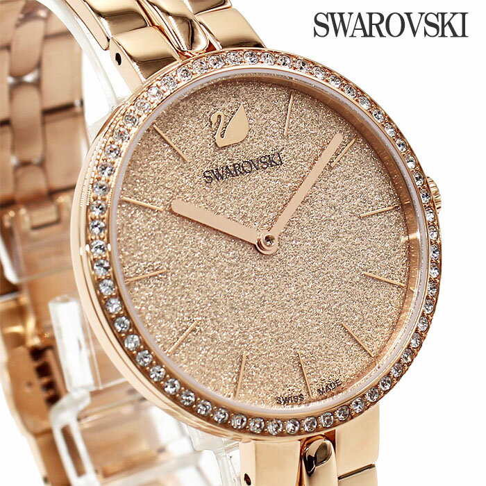 Swarovski 金色メタル 時計 楽天市場】スワロフスキー 時計(ベルトカラーゴールド)の通販
