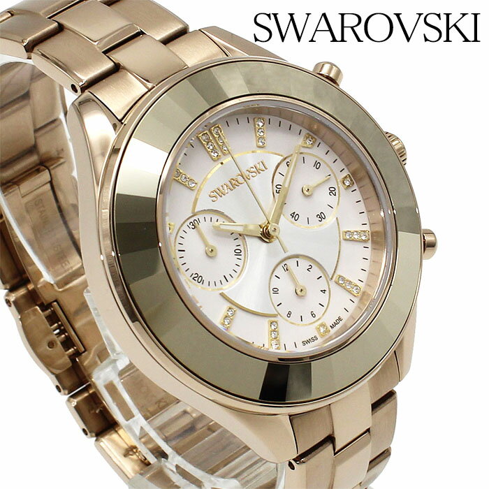 Rakuten - SWAROVSKI スワロフスキー 腕時計 レディース ウォッチ オクティア ラックス スポーツ クロノグラフ ビジネス 誕生日 ギフト プレゼント 記念 おしゃれ ゴールド 5610517