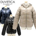 【送料無料】DUVETICA デュベティカ ダウンジャケット レディース ショート 女性用 アウター ダウン ブラック ネイビー ベージュ フード ADHARA 海外正規品 182-d0030n07