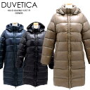 【送料無料】DUVETICA デュベティカ ダウンジャケット レディース ロング 女性用 アウター ダウン ブラック ネイビー ベージュ フード 海外正規品 182-d0043n01