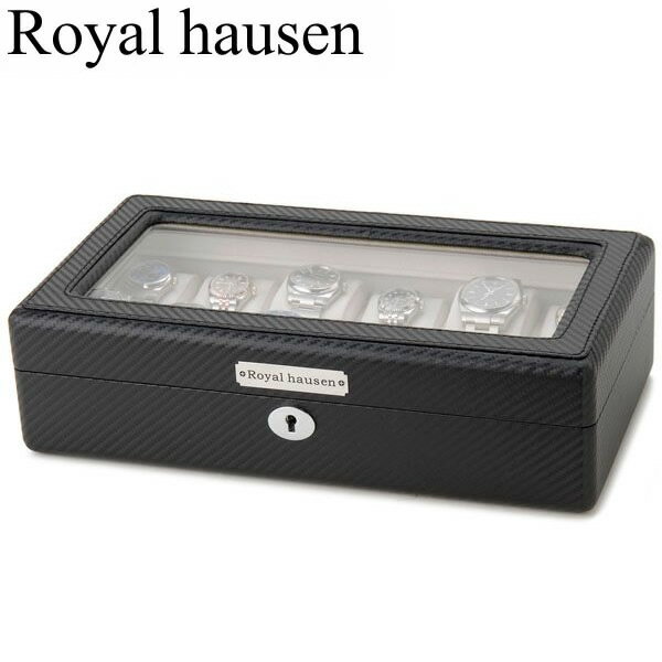 Royal hausen ロイヤルハウゼン 時計収納ケース　ウォッチケース 腕時計 コレクション 12本収納 PU フェイクレザー …