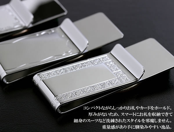 日本製マネークリップ コイン アメリカ州 カリフォルニア ニューヨーク ハワイ ステンレス お札 カード ホールド 収納 コンパクト 便利 MC-COIN