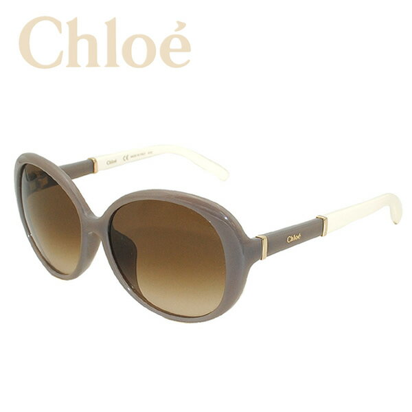 Chloe クロエ サングラス レディース ブラウングラデーション ライトタートル ホワイト ブランド ギフト プレゼント CE698SA-273