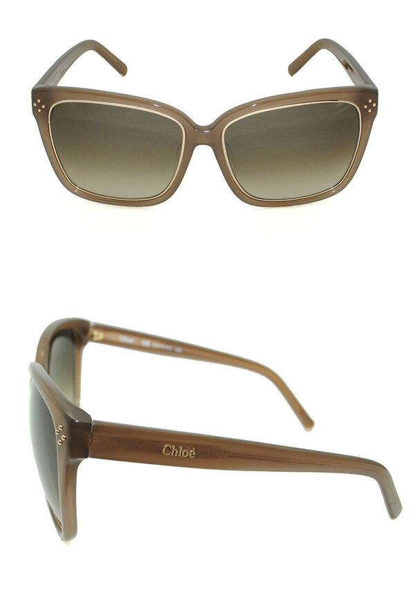 Chloe クロエ サングラス レディース タートルドーブ ブラウングラデーション ブランド ギフト プレゼント CE700SA-272