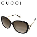 グッチ GUCCI グッチ サングラス アイウェア ブランド UVカット レディース 夏 日よけ 日焼け対策 gg0649sk-003