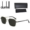 DUNHILL ダンヒル サングラス ブランド アイウェア 日焼け対策 メガネ ケース付 プレゼント ギフト UVカット スマート メンズ レディース ユニセックス DU0036S-001