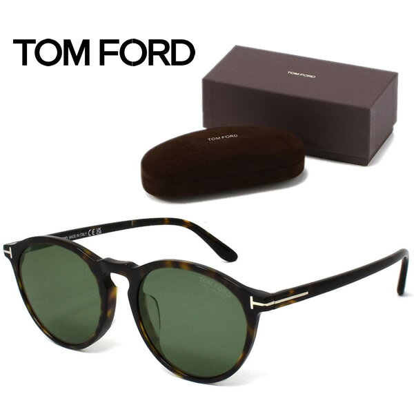 トムフォード サングラス メンズ アイウェア ウェリントン UVカット ユニセックス TOMFORD 日本企画 アジアンフィット FT0904-F-52R-52
