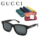 GUCCI グッチ サングラス メンズ レディース ブランド アイウェア UVカット ユニセックス ケース付 アジアンフィット GG0824S-005 国内正規品