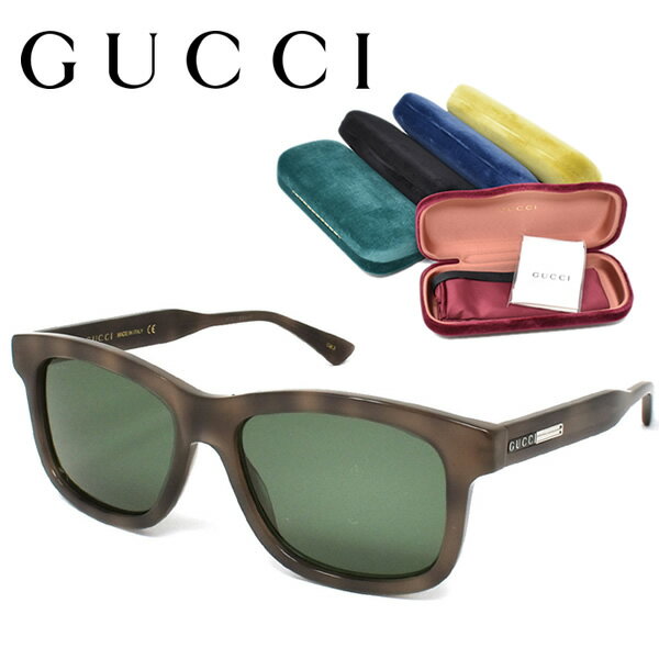 グッチ サングラス メンズ GUCCI グッチ サングラス メンズ レディース ブランド アイウェア UVカット ユニセックス ケース付 アジアンフィット GG0824S-008 国内正規品