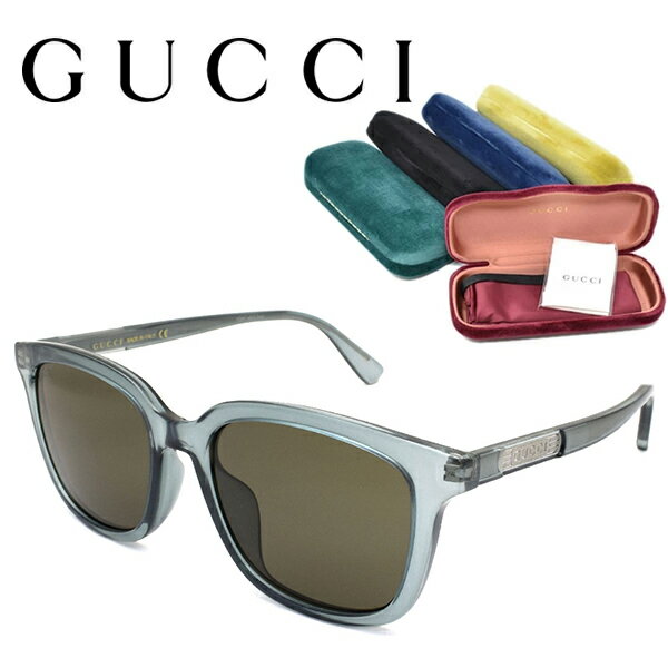 ڹʡGUCCI å 󥰥饹  ǥ ֥  ᥬ  ץ쥼 ե եå ֥롼 GG0939SA-003