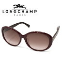 LONGCHAMP ロンシャン サングラス レディース ブランド ギフト プレゼント ブラウングラデーション ワイン マルチカラー lo609sa-602