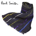 PAUL SMITH ポールスミス マフラー ストール メンズ ブランド シルク混 プレゼント m2a668eas6347