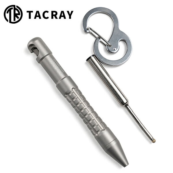 TACRAY タックレイ チタン合金製 ボールペン チタニウム 軽量 金属 丈夫 携帯 ブランド メ