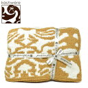 カシウェア ブランケット ダマスク KASHWERE カシウエア Damask Throw Blanket マイクロファイバー メンズ レディース ユニセックス...