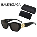バレンシアガ サングラス メンズ レディース ブランド アイウェア UVカット ユニセックス BALENCIAGA ブラック BB0311SK-001