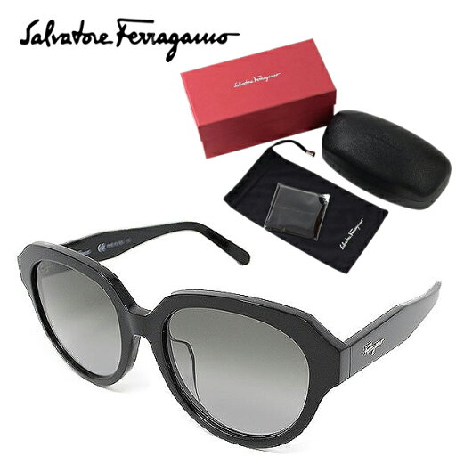 Salvatore Ferragamo サルヴァトーレ フェラガモ サングラス レディース ブランド アイウェア UVカット 日焼け対策 メガネ ケース付 プレゼント ギフト アジアンフィット 国内正規品 ブラック グレーグラデーション SF906SA-001 Salvatore Ferragamo サルヴァトーレ フェラガモ サングラス レディース ブランド アイウェア UVカット 日焼け対策 メガネ ケース付 プレゼント ギフト アジアンフィット 国内正規品 ブラック グレーグラデーション SF906SA-001