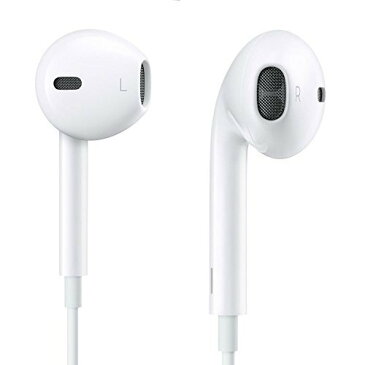 Apple アップル 純正 イヤホン イヤフォン EarPods iPhone 付属品 正規品 3.5mm マイク付き MD827FE/A 90日間保証付き